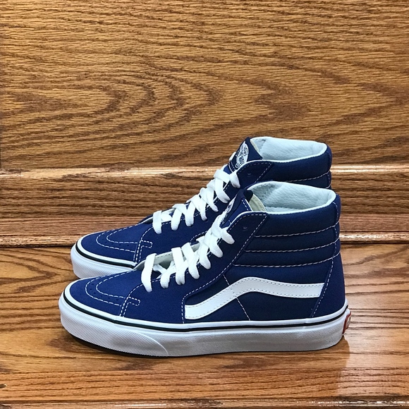 vans sk8 hi estate blue